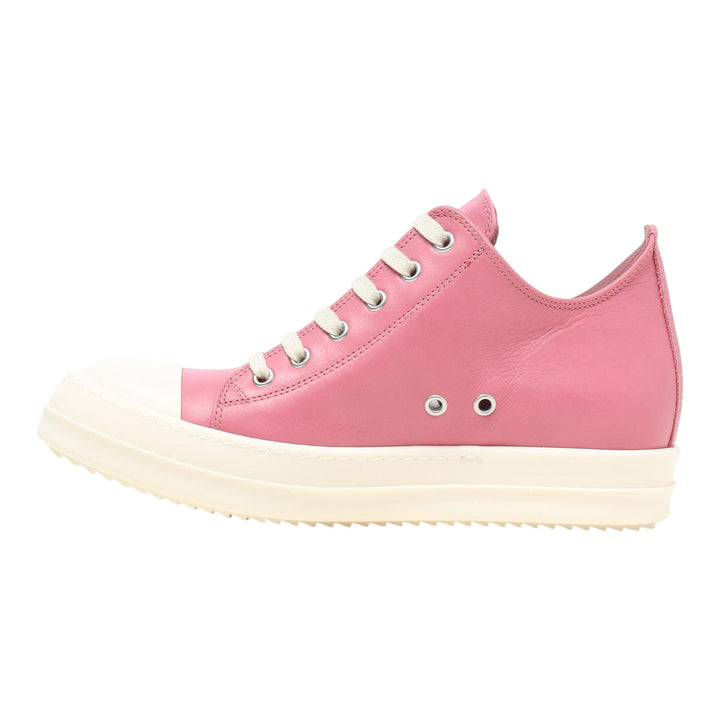 Club21 - Rick Owens - Low Sneaks Sugar Calf Leather - SNEAKERS - Pink