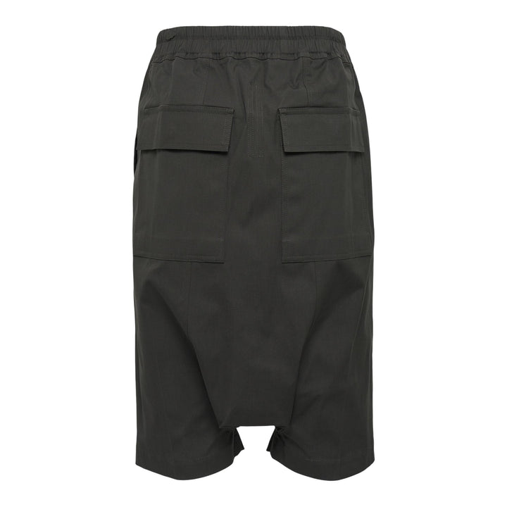 Club21 - Rick Owens - Rick S Pods Heavy Cotton Poplin - SHORTS - Charcoal
