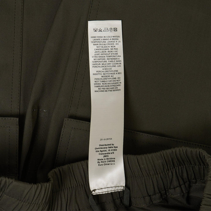 Club21 - Rick Owens - Rick S Pods Heavy Cotton Poplin - SHORTS - Green