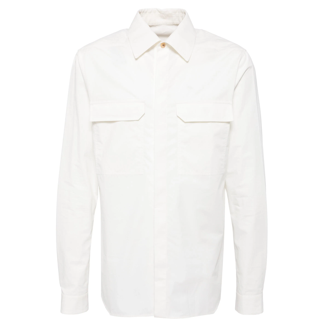 Rick_Owens_Workshirt_Cotton_Poplin_White