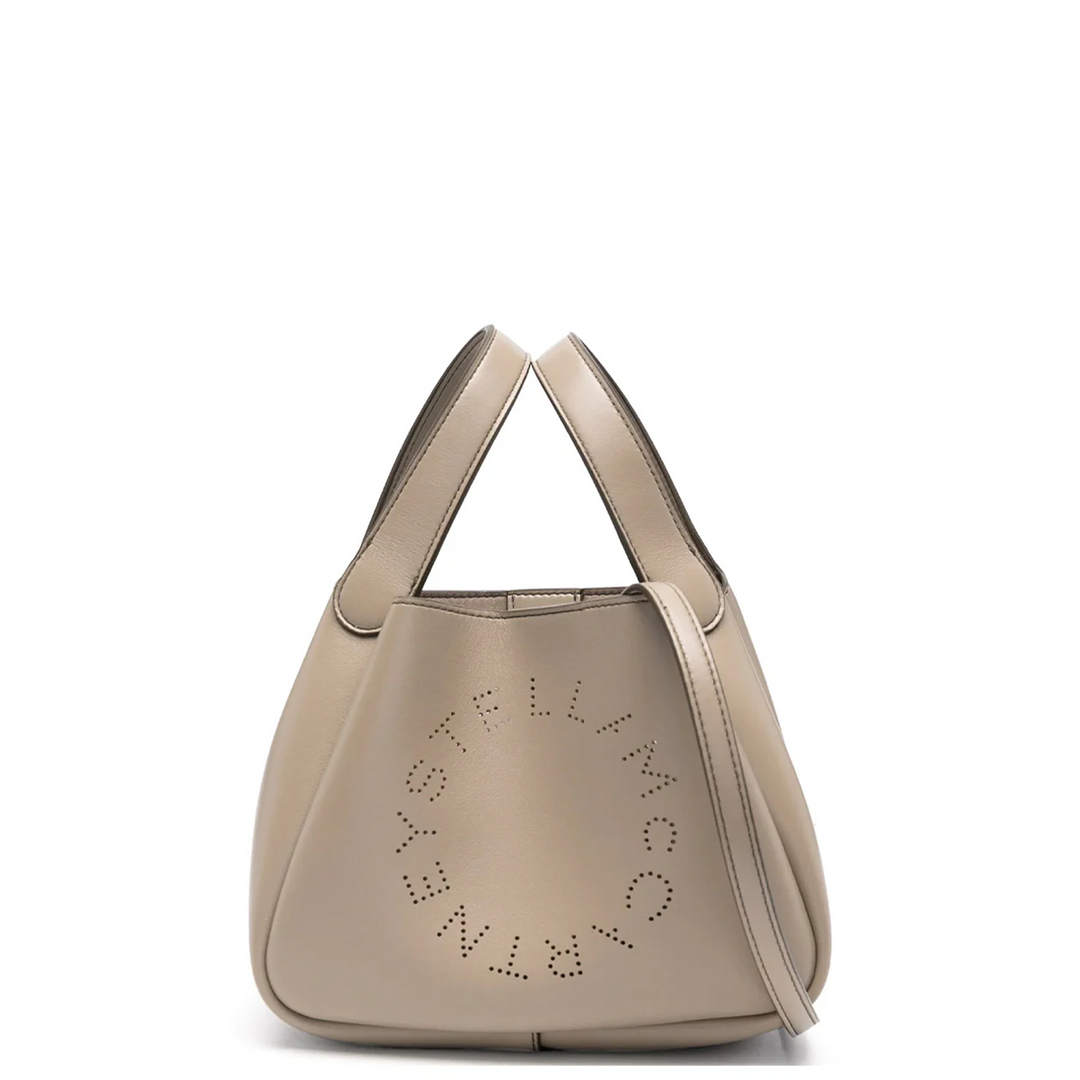 Logo Cube Shoulder Bag Smooth