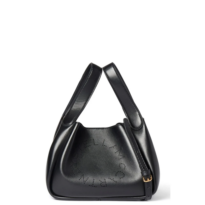 標誌立方體單肩包 光滑