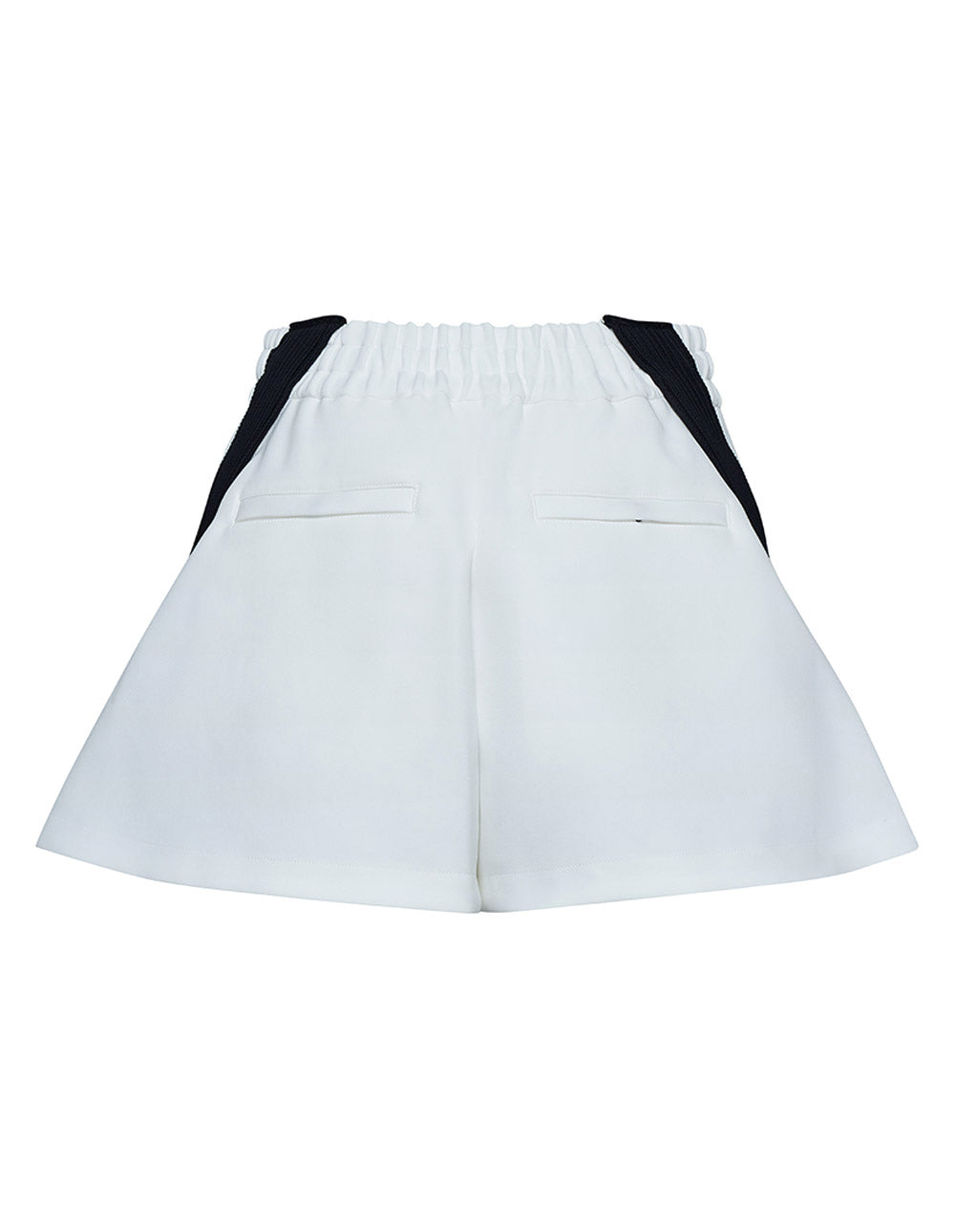 Sacai Technical Jersey Shorts Off-White 2