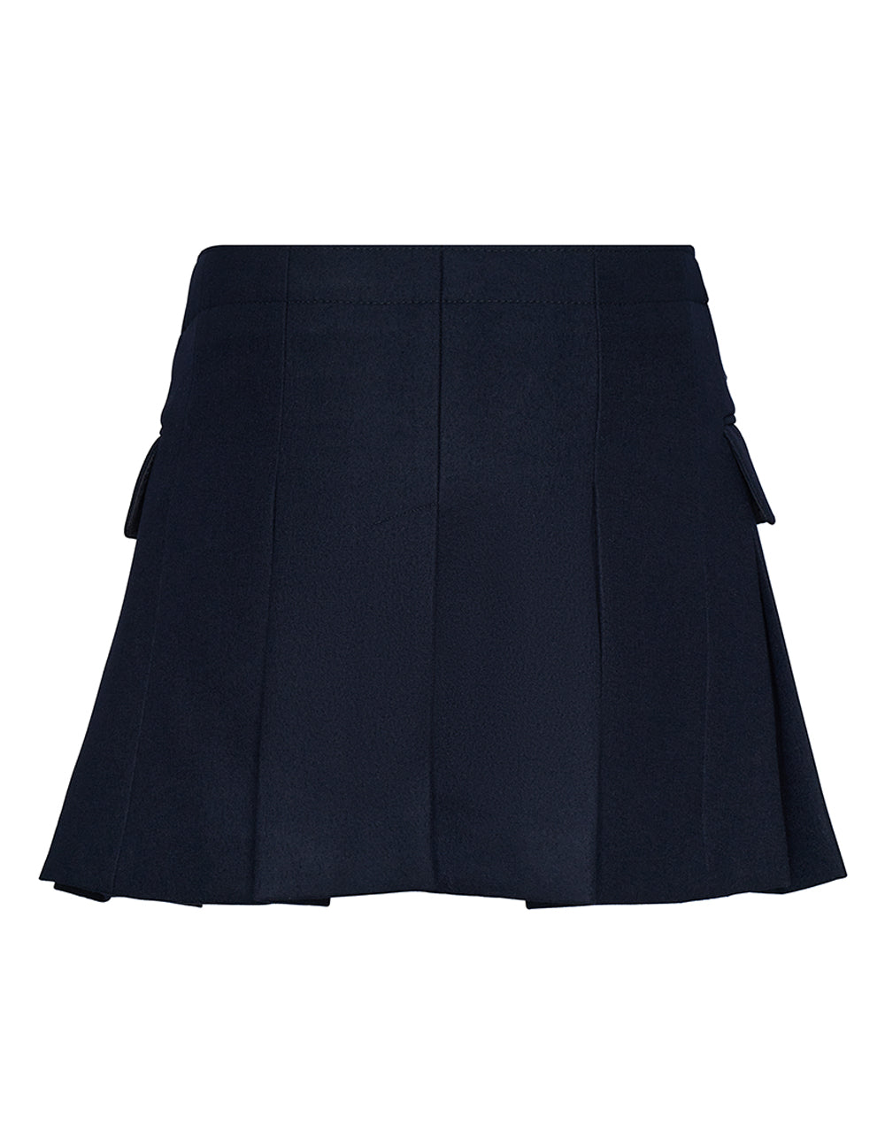 Sacai Wool Melton Shorts Navy 2