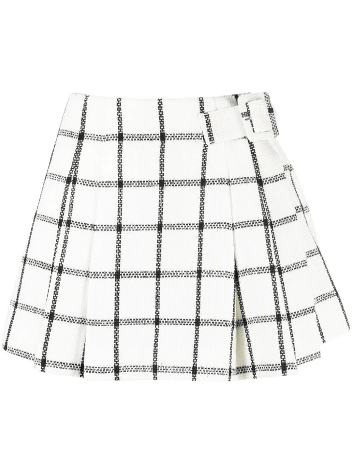 Self-Portrait-Cream-Check-Skort-Checks-1