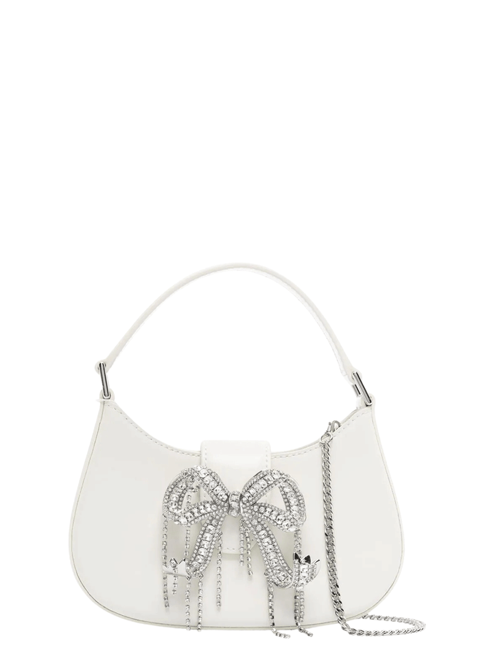 Self-Portrait-Cream-Leather-Crescent-Bag-White-1