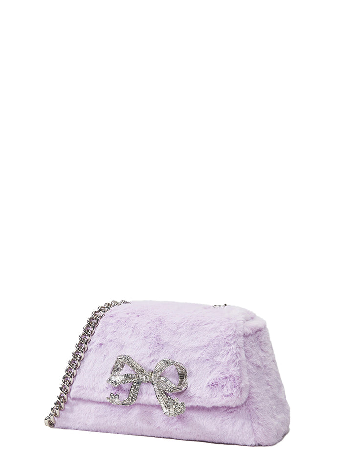 Self-Portrait-Lilac-Fluffy-Bow-Mini-Bag-Purple-2