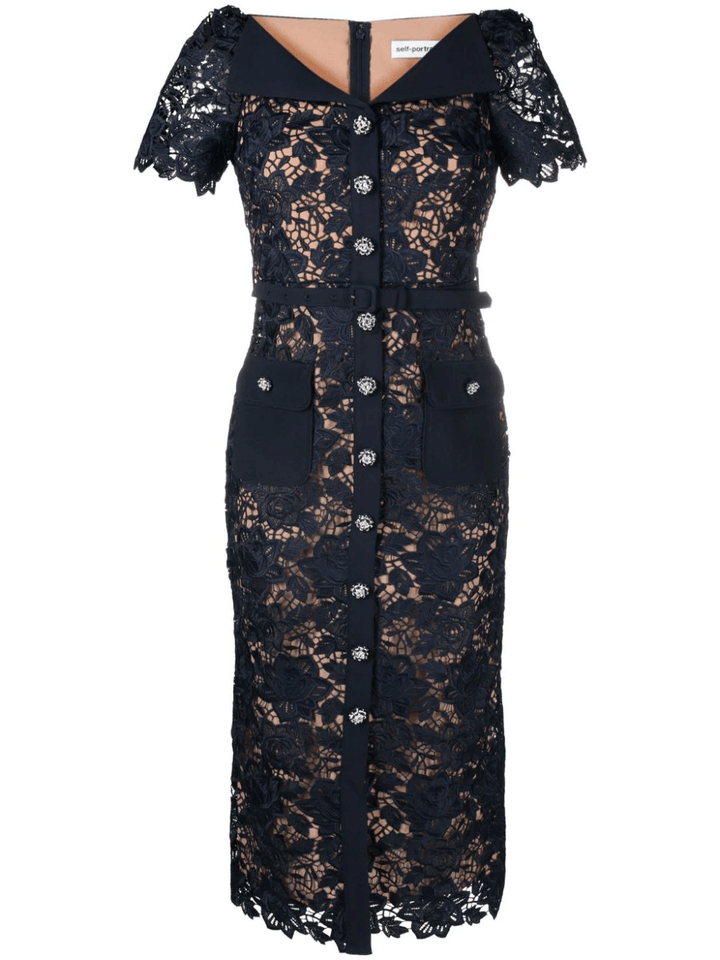 Self-Portrait-Navy-Lace-Open-Neck-Midi-Dress-Navy-1