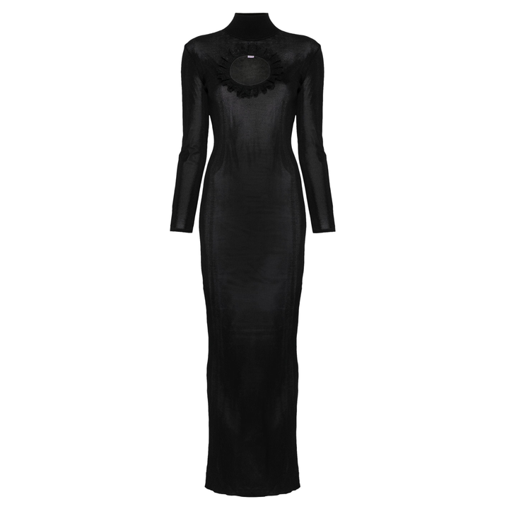 Self-Portrait_Black_Knit_Cut_Out_Maxi_Dress_Black