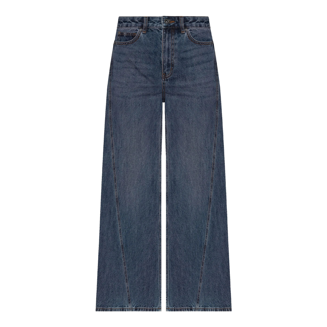Bleached Denim Jeans