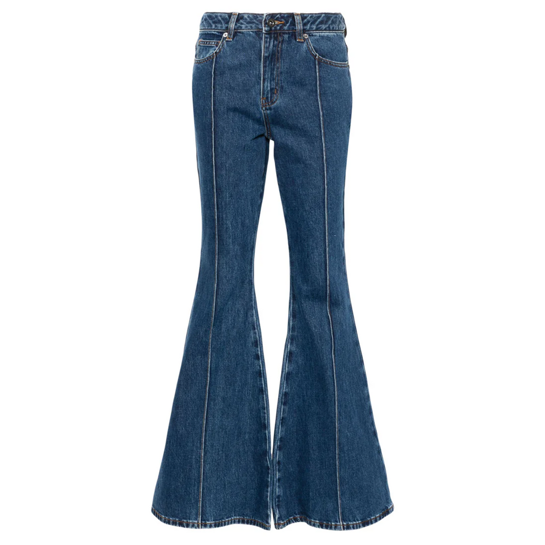 Denim Kick Flare Jeans