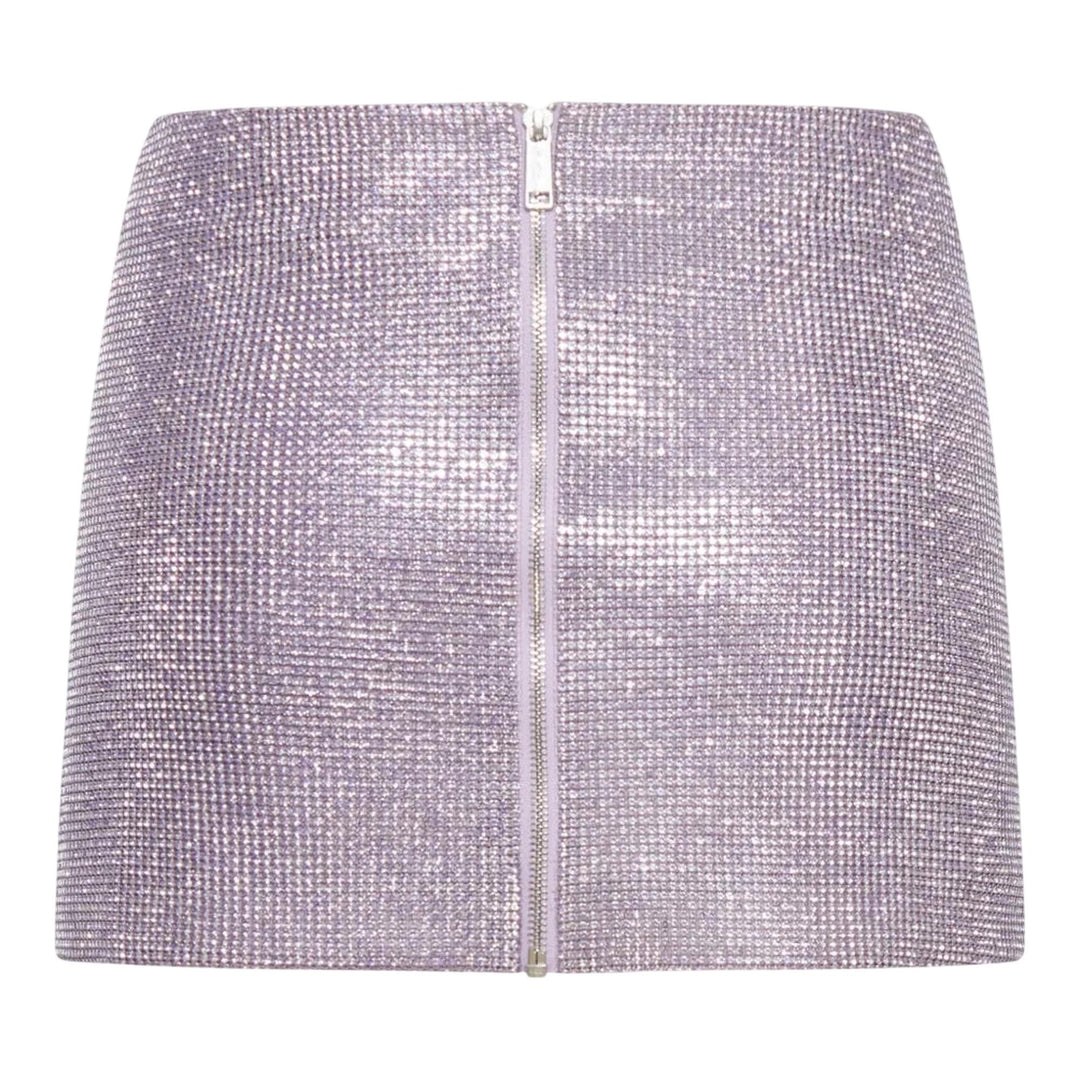 Club21 - Self-Portrait - Lilac Chainmail Skirt - SKIRTS - Lilac
