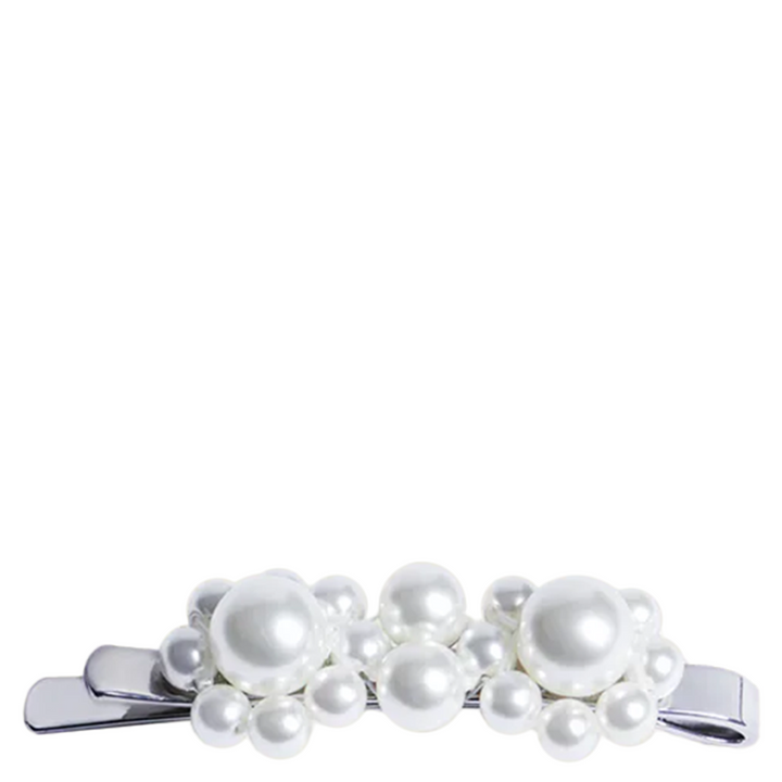 Mini Flower Hair Clip Pearl
