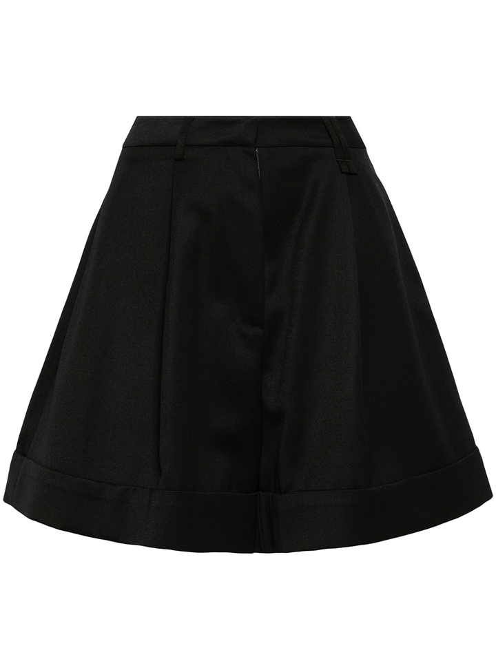 Simone-Rocha-Sculpted-Newsboy-Shorts-Black-1