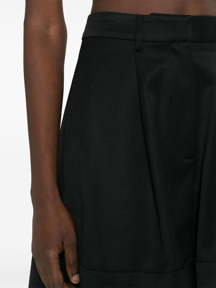 Simone-Rocha-Sculpted-Newsboy-Shorts-Black-5