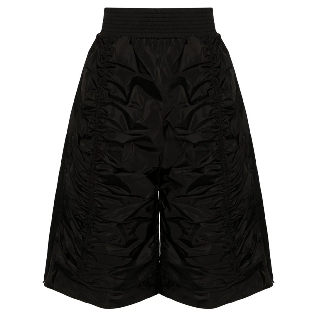 附褶皺襯墊拳擊短褲