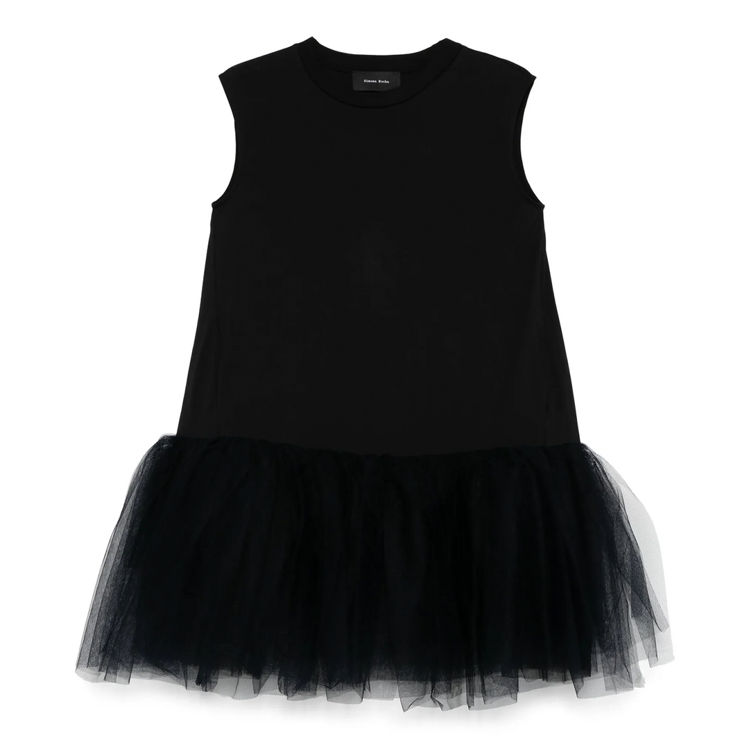 Relaxed Sleeveless Ballet Tutu Dress