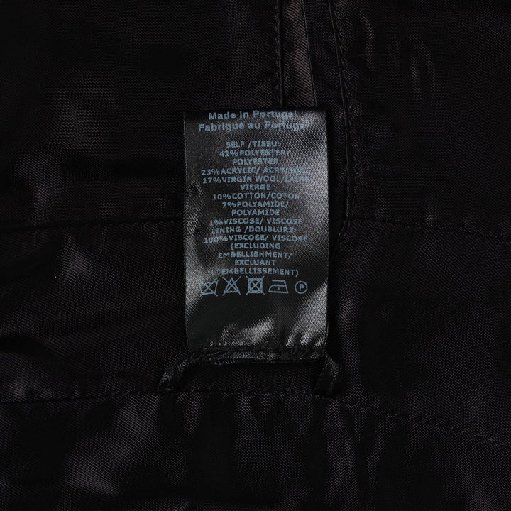 Club21 - Simone Rocha - Embellished Sculpted Frill Bust Fray Jacket - JACKETS - Black