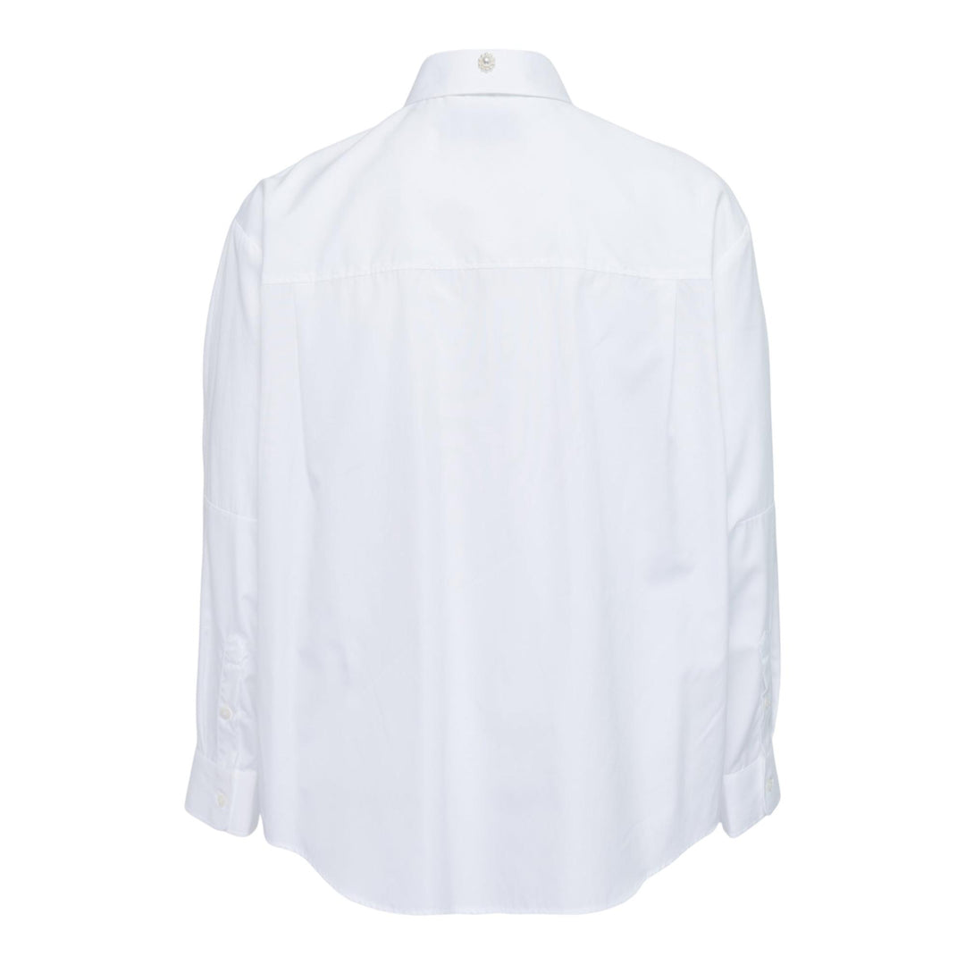 Club21 - Simone Rocha - Relaxed Patchwork Egg Shirt - SHIRTS - White