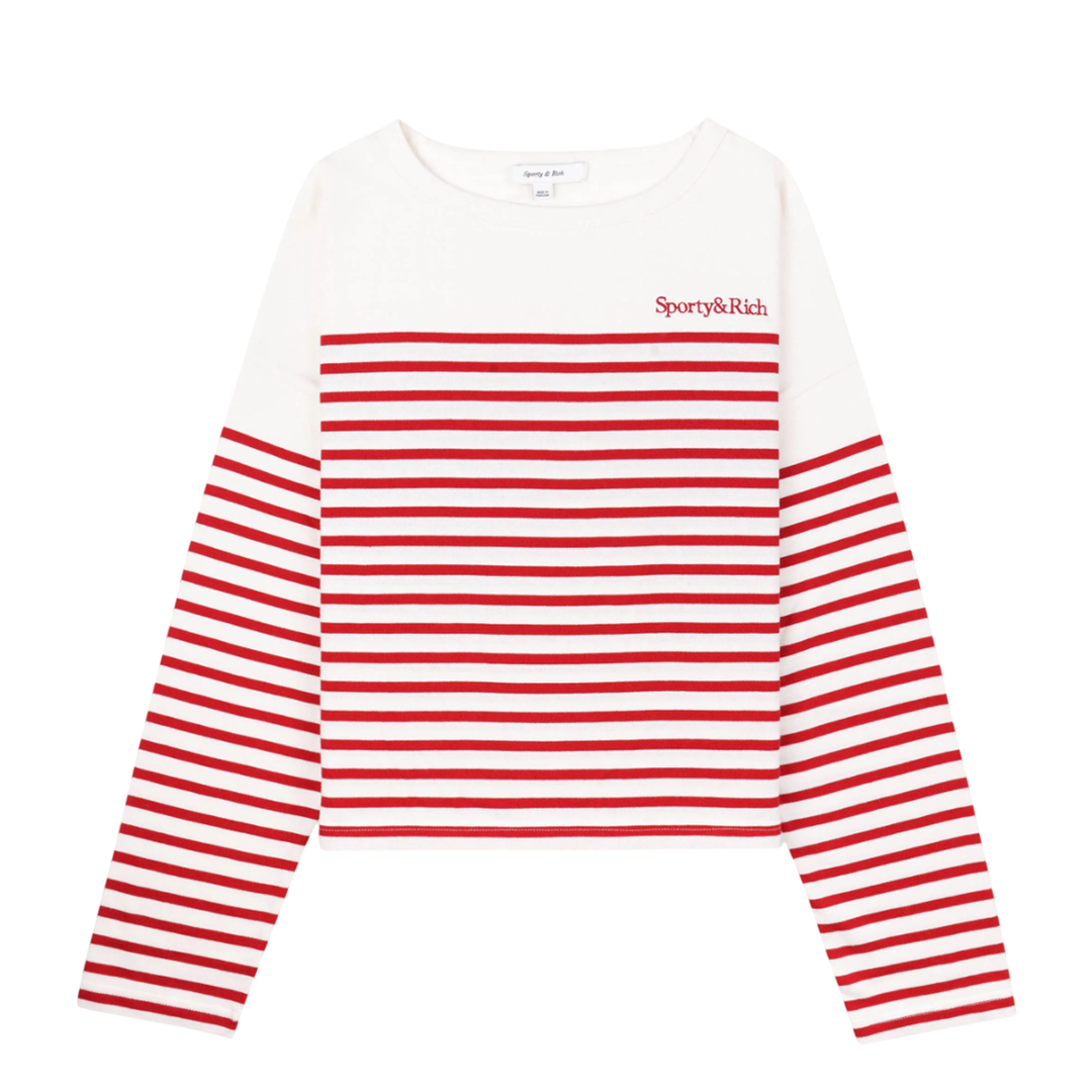 Serif Logo Mariniere Sweater
