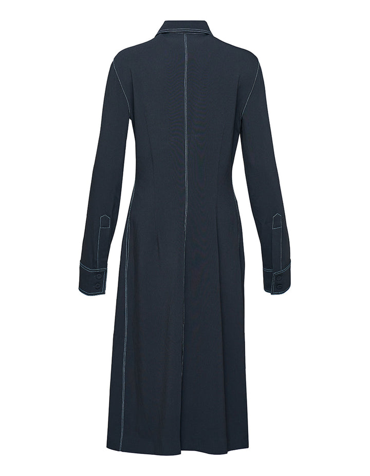 Stella McCartney A-Line Dress With Long Sleeves Black 2