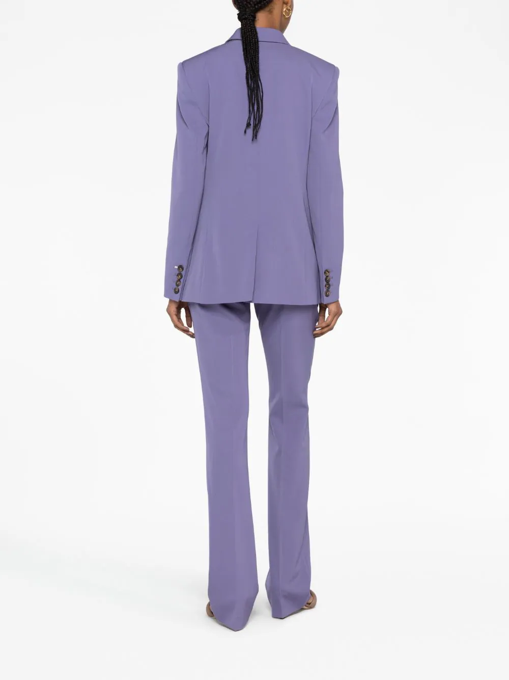 Stella McCartney Boyfriend Jacket Purple 4