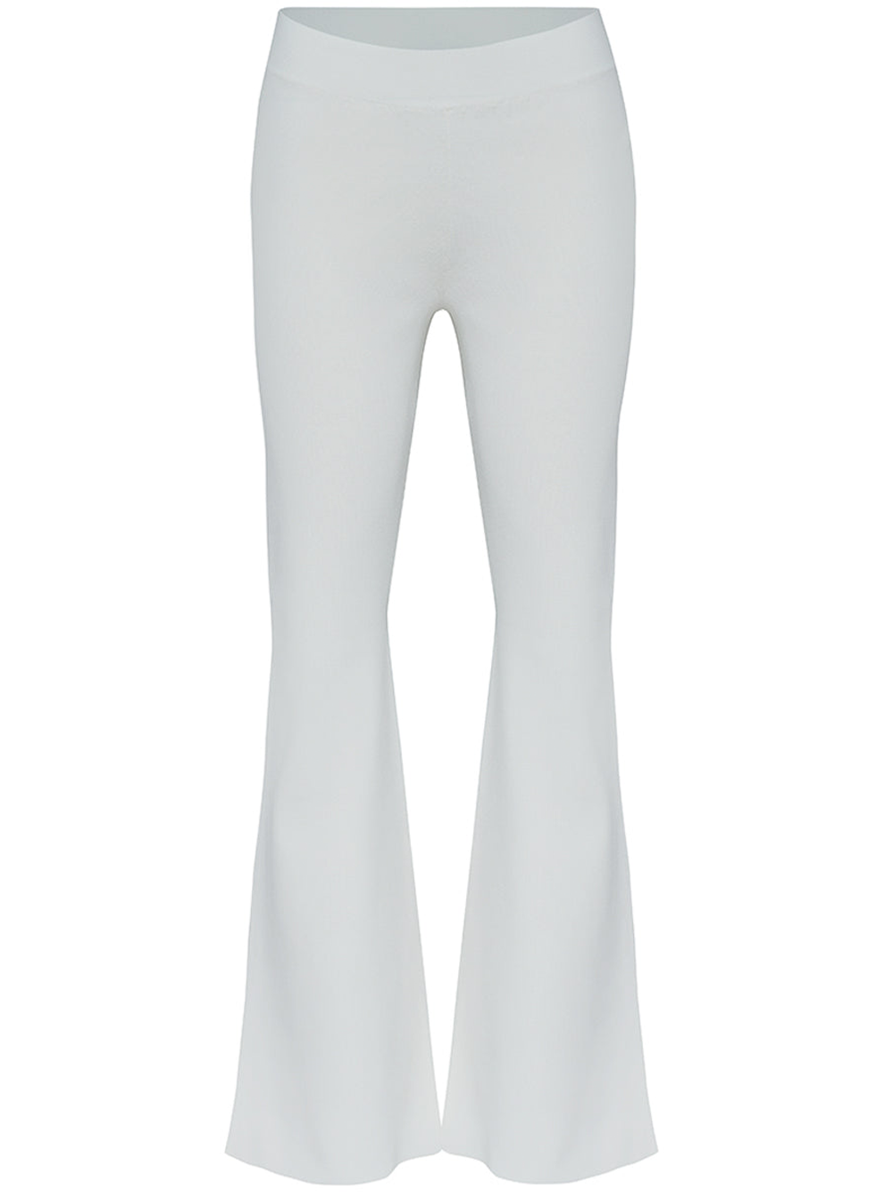 Stella McCartney Compact Knit Trousers White 1