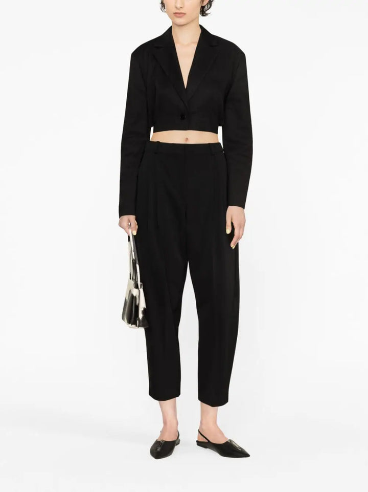 Stella-McCartney-Cropped-Pleated-Trousers-Black-2