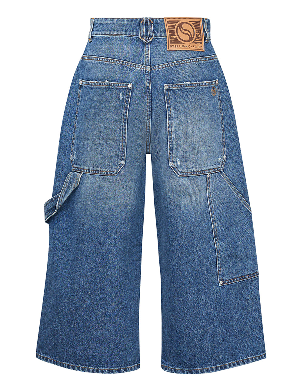 Stella McCartney Dark Blue Vintage Workwear Jeans Denim 2