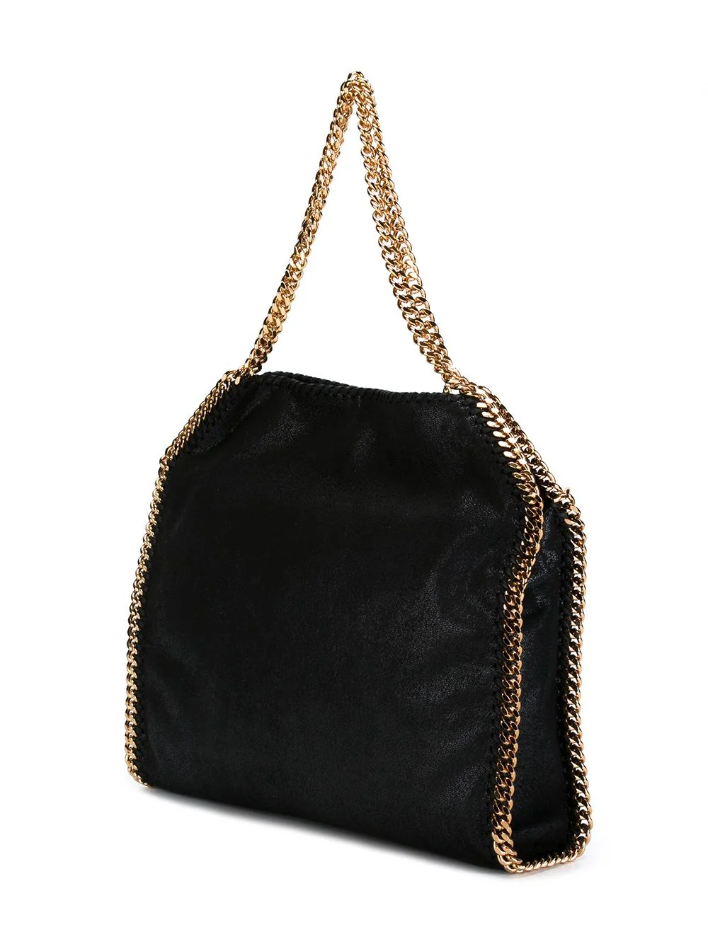 Stella McCartney Falabella Small Tote Shag Gold Black 3