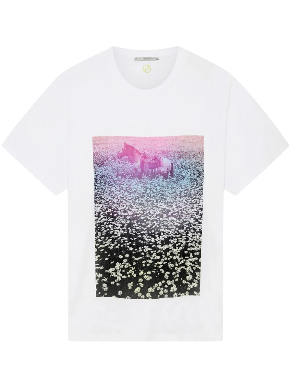 Stella-McCartney-Photographic-Daisy-Field-T-Shirt-White-1