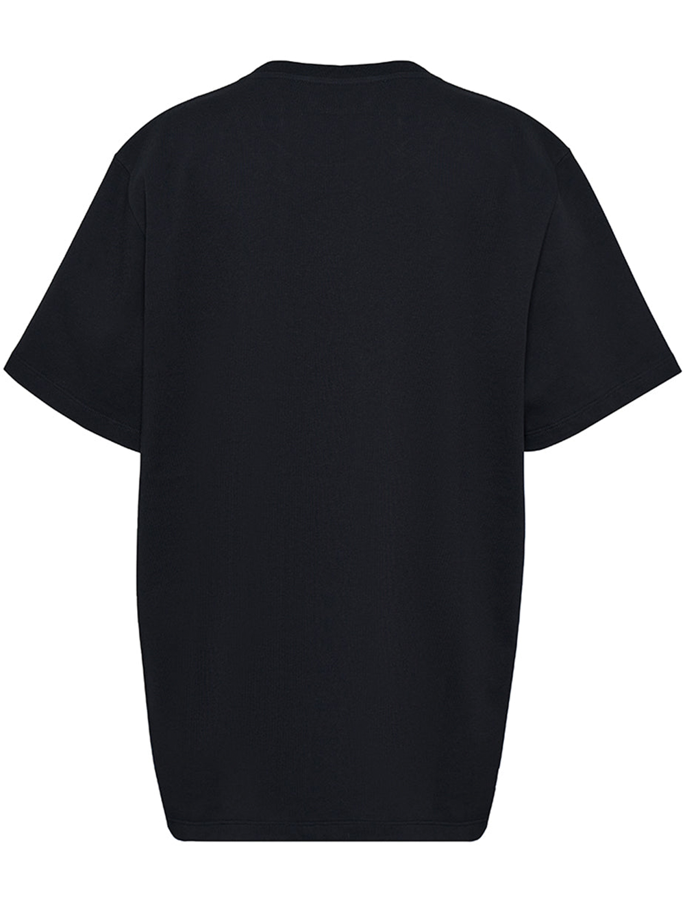 Stella McCartney Towelling Patch Jersey T Shirt Black 2