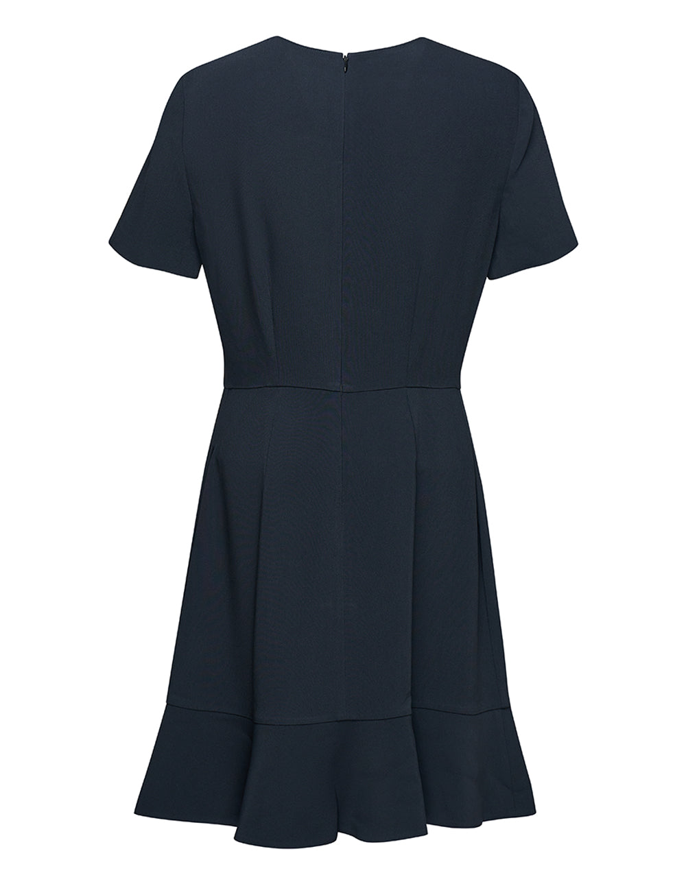 Stella McCartney Trumpet Dress With Ruffle Hem Black 2