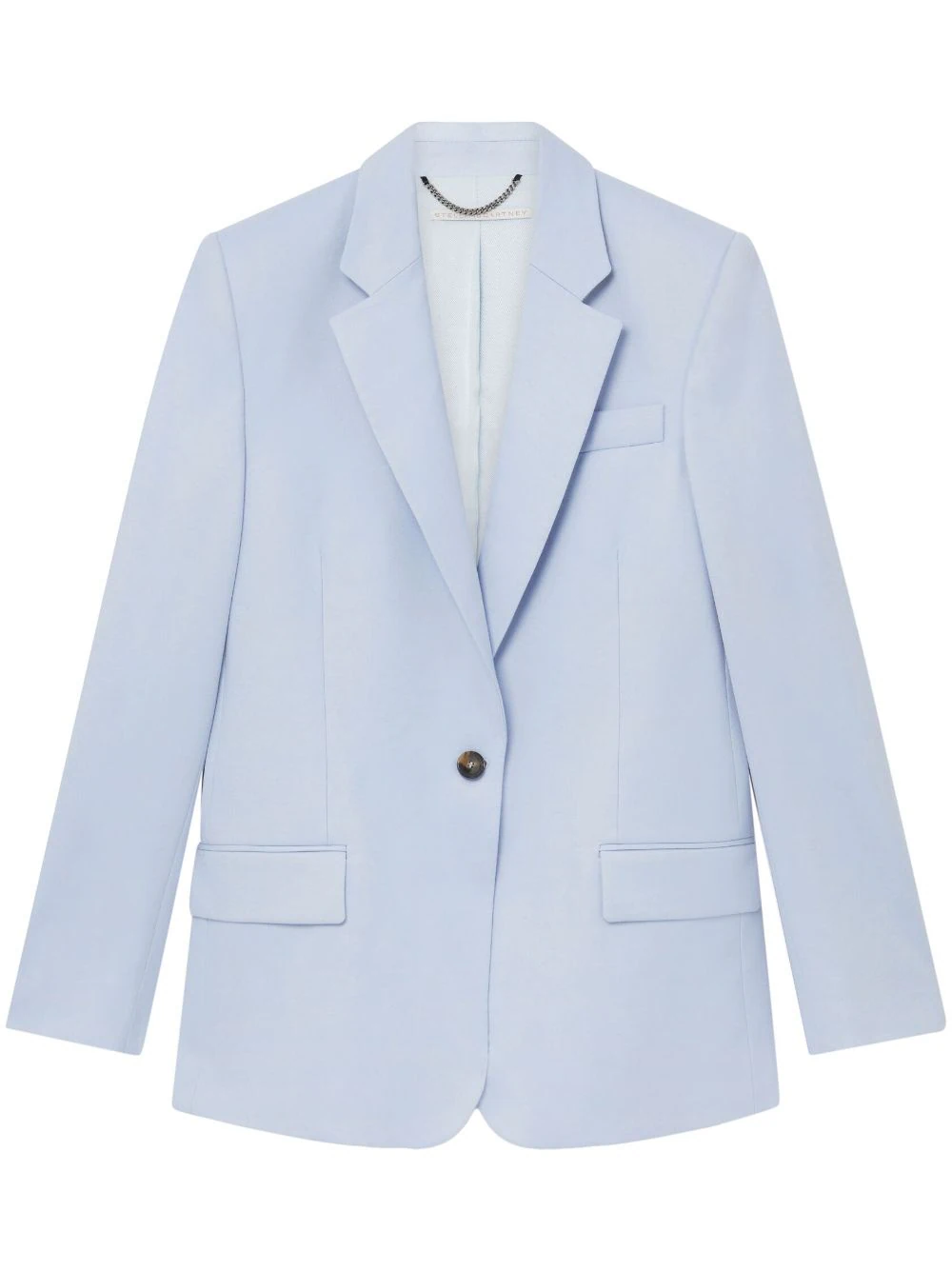 Stella-Mccartney-Flannel-Slim-Boyfriend-Jacket-Light-Blue-1