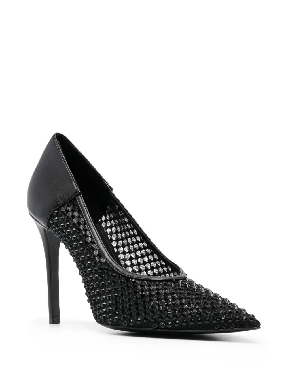 Stella Mccartney Iconic Mesh Heels Black 2