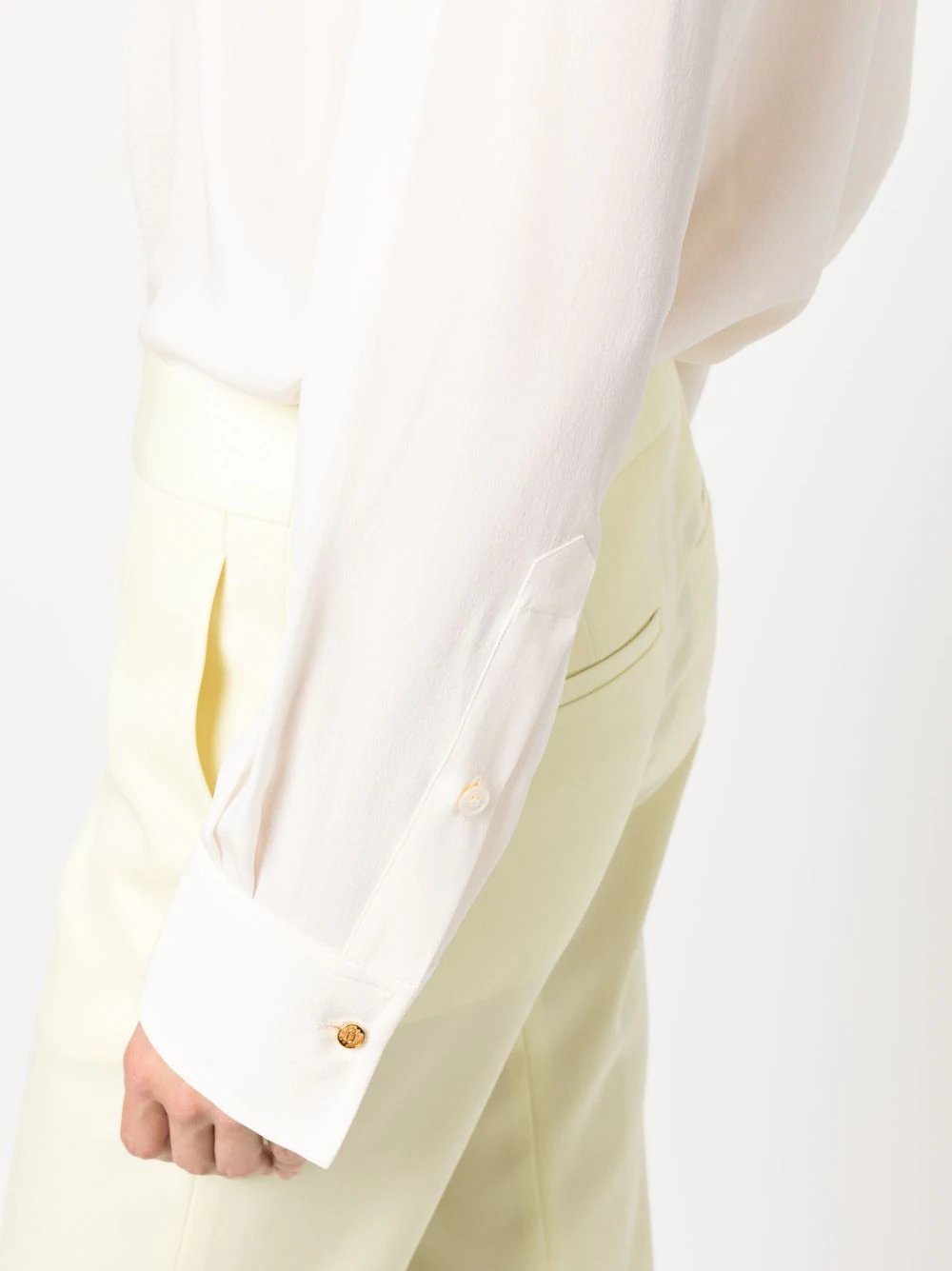 StellaMcCartney-Iconic-Half-Button-Shirt-Beige-4