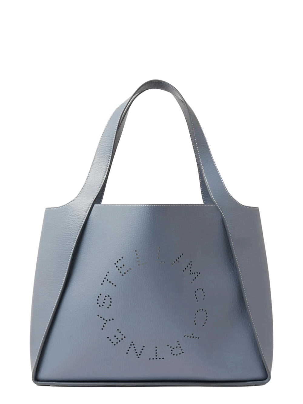 StellaMcCartney-Logo-Tote-Embossed-Grainy-Mat-Blue-1