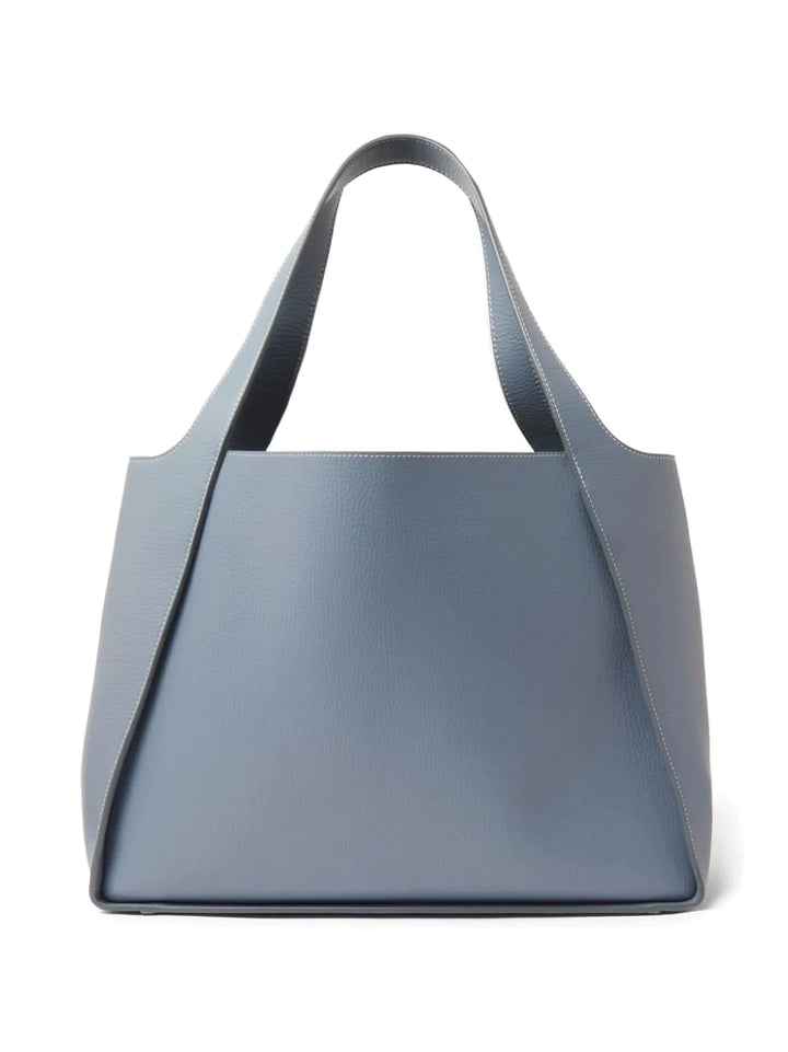 StellaMcCartney-Logo-Tote-Embossed-Grainy-Mat-Blue-2