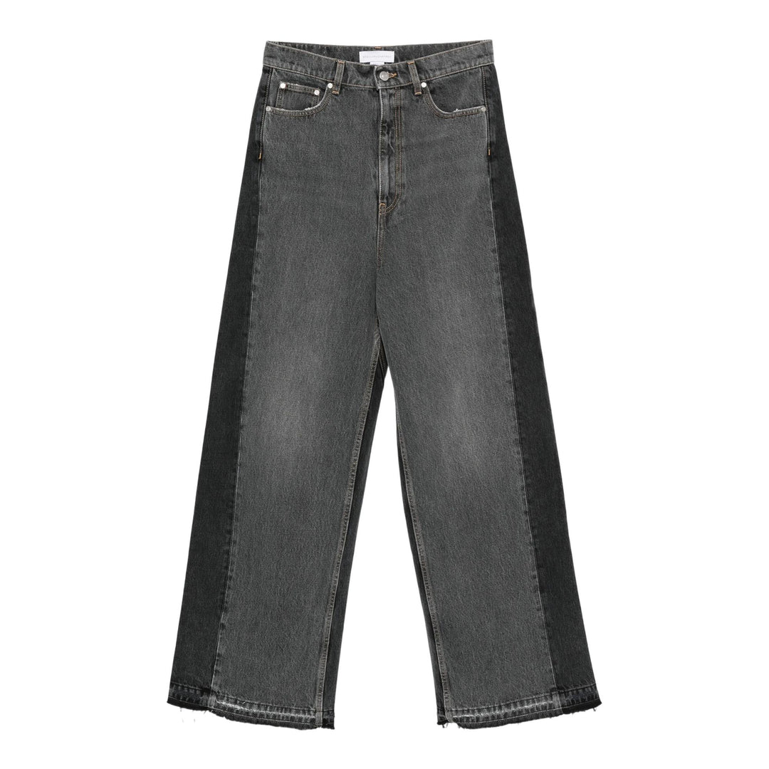 Club21 - Stella McCartney - Double Black Denim Jeans - JEANS - Denim