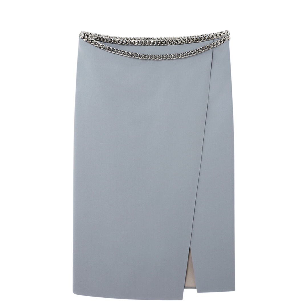Stella_McCartney_Falabella_Chain_Skirt_Grey