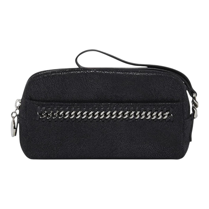 Club21 - Stella McCartney - Falabella Cosmetic Case Eco Shaggy Deer - POUCHES - Black