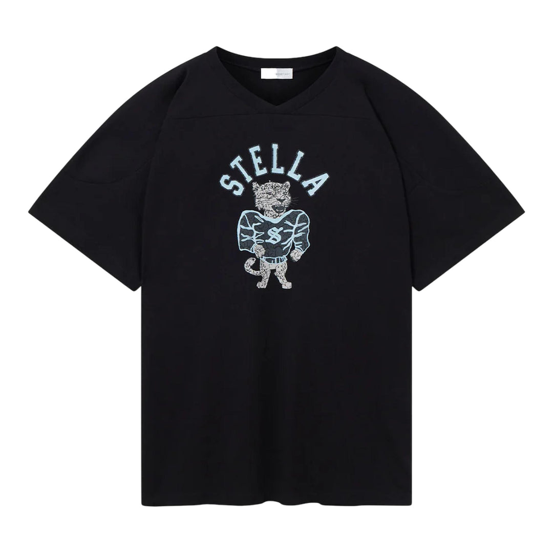 Club21 - Stella McCartney - Leopard Mascot T-Shirt - TEES - Black