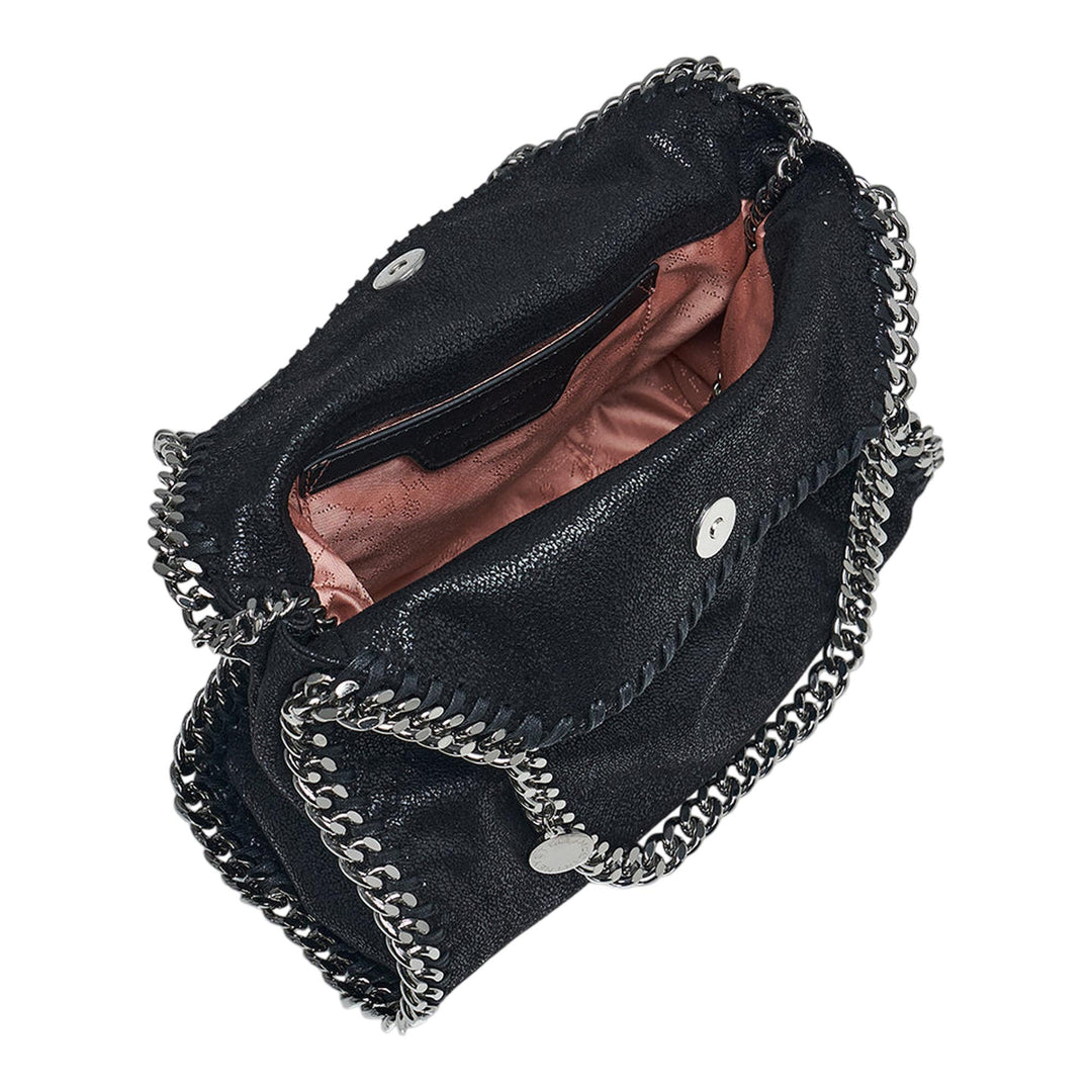 Stella McCartney Mini Eco Shaggy Deer Tote Black 3