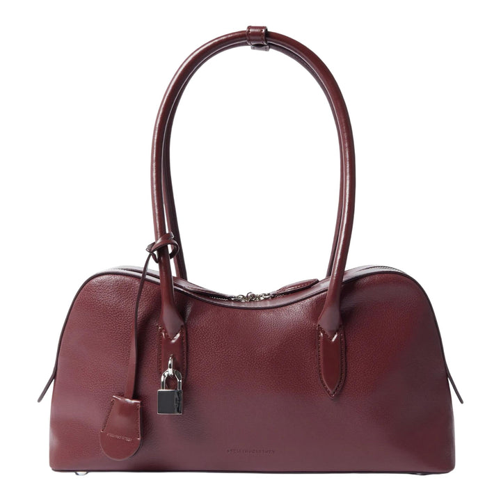 Club21 - Stella McCartney - Stella Ryder Medium Bag Embossed - HANDBAGS - Burgundy