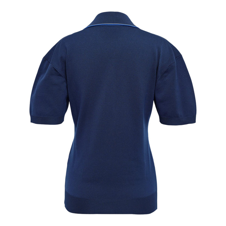 Club21 - Stella McCartney - Technical Knit Polo - KNIT TOPS - Navy