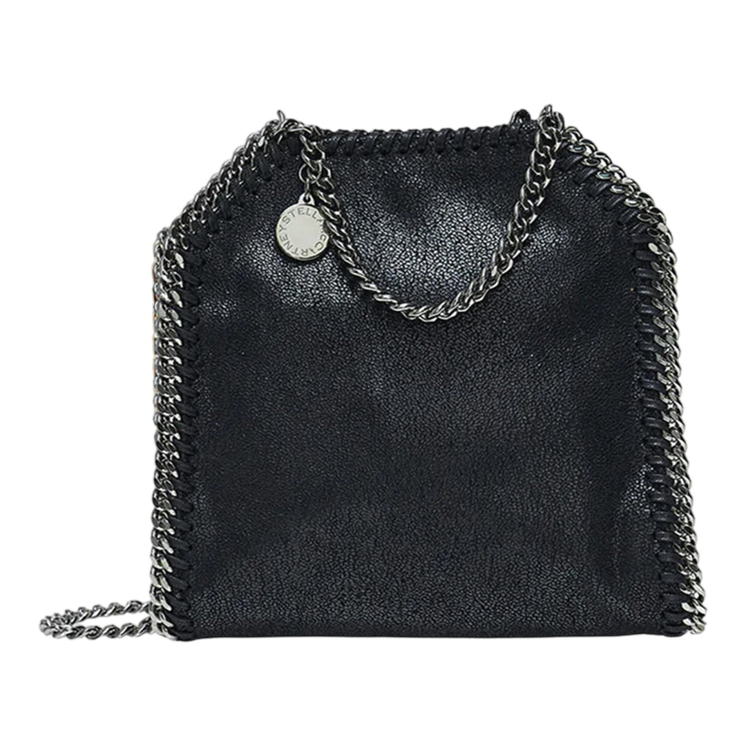 Club21 - Stella McCartney - Tiny Tote Falabella Shaggy Deer - TOTES - Black