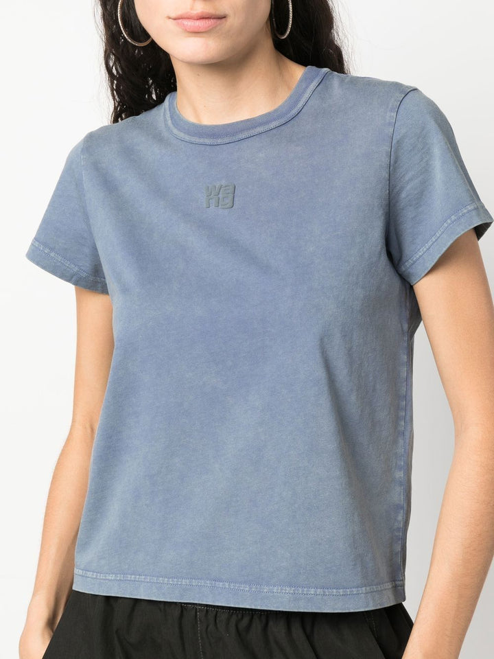 T-By-Alexander-Wang-Essential-Jersey-Shrunk-Tee-Blue4