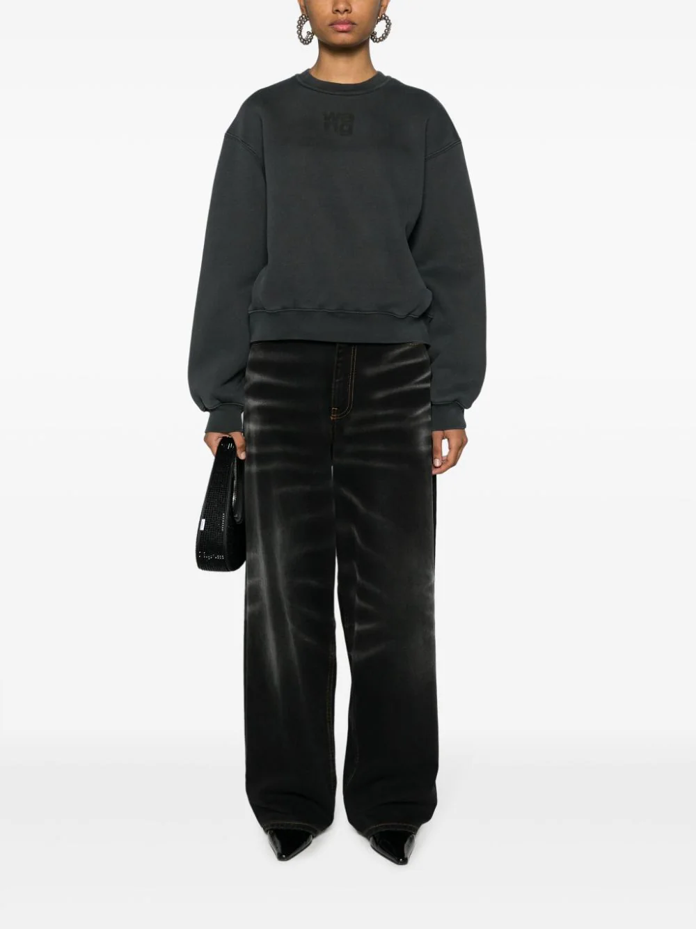 T-By-Alexander-Wang-Essential-Terry-Crew-Sweatshirt-Grey-2