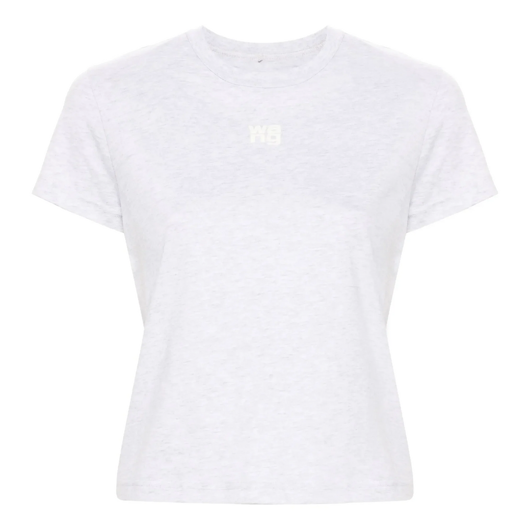 Essential Jersey Shrunk Tee With Puff Logo