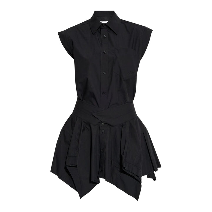 Club21 - T By Alexander Wang - Cut Off Double Shirt Dress - WOVEN DRESSES - Black